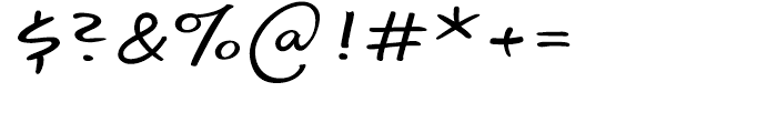 EF Optiscript Regular Font OTHER CHARS