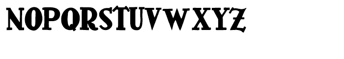 EF PLAcard Serif Font UPPERCASE