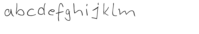 EF Petroglyph Regular Font LOWERCASE