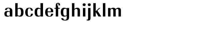 EF Radiant Text Turkish Demi Bold Font LOWERCASE