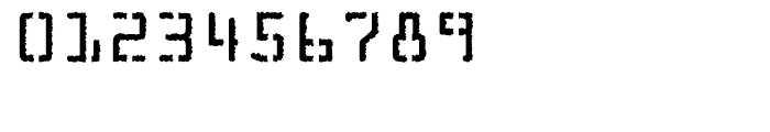 EF Reedon Stencil Regular Rough Text Font OTHER CHARS