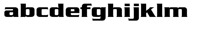 EF Serpentine Serif Bold Font LOWERCASE