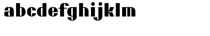 EF Skaiki Black Font LOWERCASE
