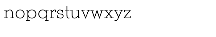 EF Stymie Light Font LOWERCASE