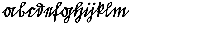 EF Suetterlin Regular Font LOWERCASE