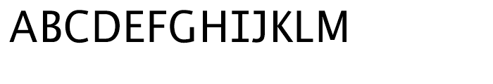 EF Thordis Sans Turkish Regular Font UPPERCASE