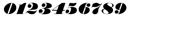 EF Thorowgood Regular Italic Font OTHER CHARS