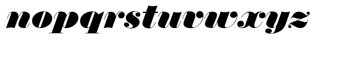 EF Thorowgood Regular Italic Font LOWERCASE
