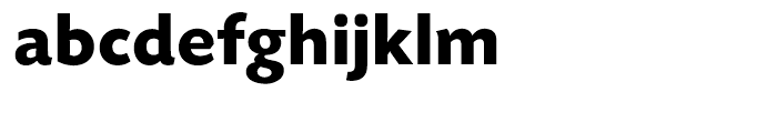 EF Today Sans Serif B Bold Font LOWERCASE
