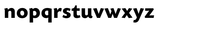 EF Today Sans Serif B Bold Font LOWERCASE