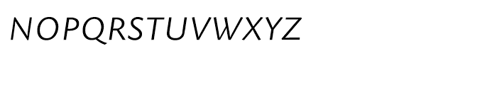 EF Today Sans Serif B Light Italic SC Font LOWERCASE