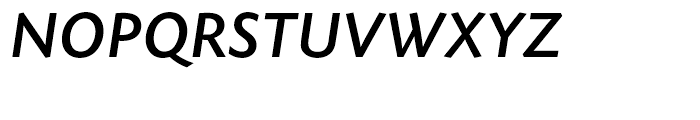 EF Today Sans Serif B Medium Italic Font UPPERCASE