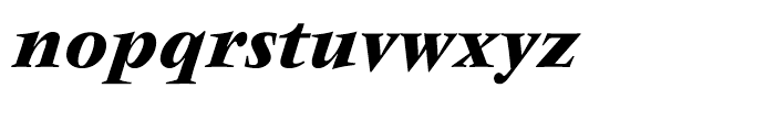 EF Vendome Medium Italic Font LOWERCASE