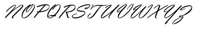EF Vladimir Script Regular Font UPPERCASE