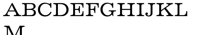EF Volta Regular Font UPPERCASE