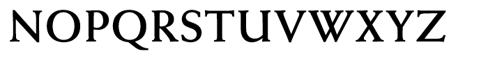 EF Weiss Antiqua Medium Font UPPERCASE