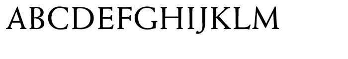 EF Weiss Antiqua Regular Font UPPERCASE