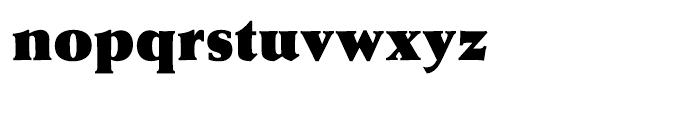 EF Weiss Antiqua Ultra Bold Font LOWERCASE