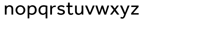 Effra Regular Font LOWERCASE