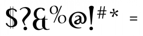 Effloresce Regular Font OTHER CHARS