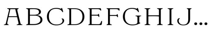EFCO Barnis Light Font UPPERCASE