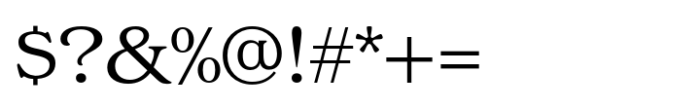 EFCO Barnis Regular Font OTHER CHARS