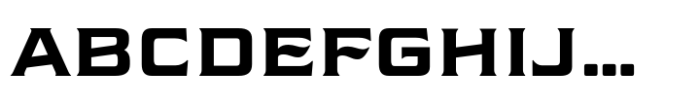 EFCO Colburn Expanded Bold Font UPPERCASE