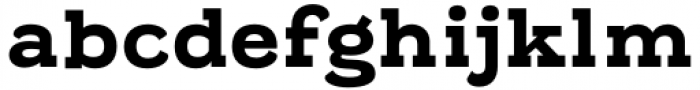EFCO Fairley Eight Font LOWERCASE