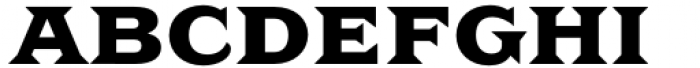 EFCO Fairley Nine Font UPPERCASE