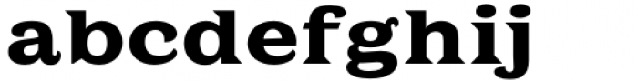 EFCO Fairley Nine Font LOWERCASE
