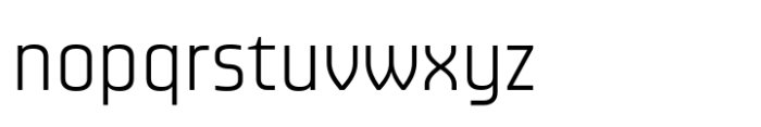 EFCO Growers Light Font LOWERCASE