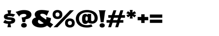 EFCO Overhold Expanded Bold Font OTHER CHARS