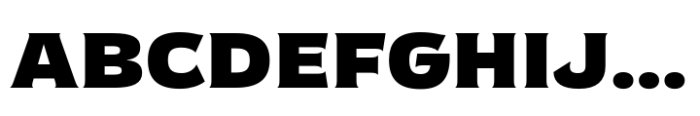 EFCO Overhold Expanded Bold Font UPPERCASE