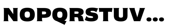 EFCO Overhold Expanded Bold Font UPPERCASE