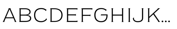 EFCO Overhold Expanded Light Font UPPERCASE