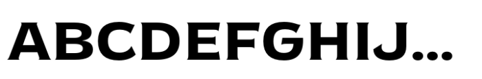 EFCO Overhold Expanded Semibold Font UPPERCASE