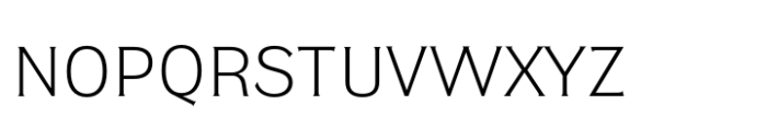 EFCO Overhold Light Font LOWERCASE