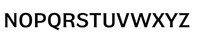 EFCO Overhold Medium Font LOWERCASE