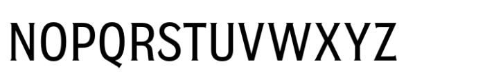 EFCO Overhold Narrow Medium Font UPPERCASE