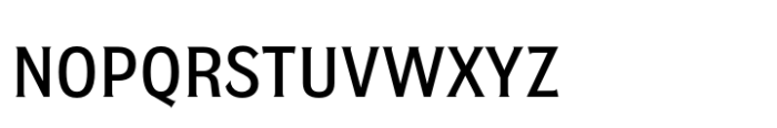 EFCO Overhold Narrow Medium Font LOWERCASE