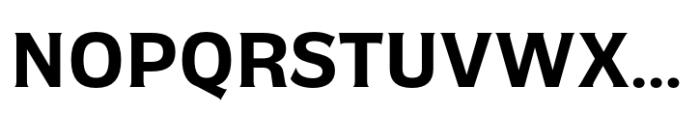 EFCO Overhold Semibold Font UPPERCASE