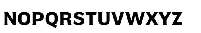 EFCO Overhold Semibold Font LOWERCASE