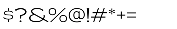 EFCO Overhold Wide Light Font OTHER CHARS