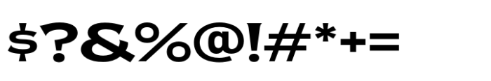 EFCO Overhold Wide Semibold Font OTHER CHARS