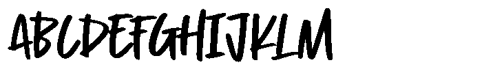 Effervescent Font UPPERCASE