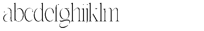 Effidhem Mevagen  Condensed Regular FONT