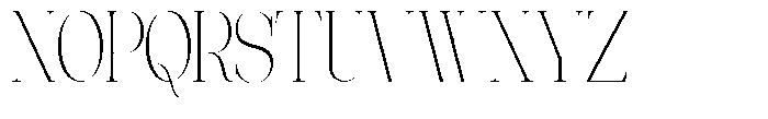 Effidhem Mevagen  Ex Condensed Regular Font UPPERCASE