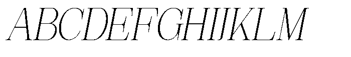 Effidhem Mevagen  Italic Bold Regular Font UPPERCASE