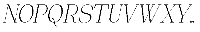 Effidhem Mevagen  Italic Bold Regular Font UPPERCASE