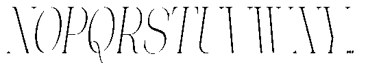 Effidhem Mevagen  Italic Scale Regular Font UPPERCASE